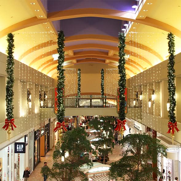 Mixed Foliage Garland Drops