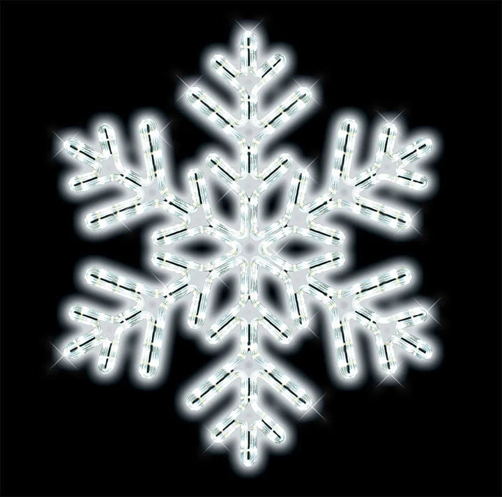 Ropelight Arctic Snowflake