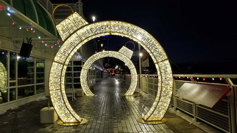 Walk-Through 3D LED Ornament 11' Height