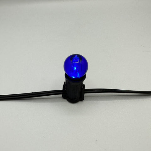 G30 LED, - Transparent (smooth) bulb with E17 base