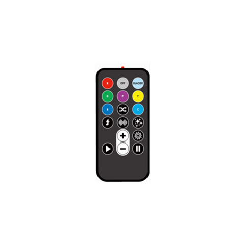 RGB Remote Controller & Power Cord (RGB Rope Light Compatible)