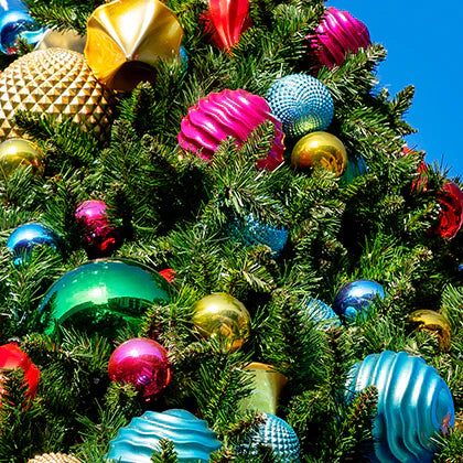 Designer Round Ornaments