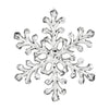 Crystal Chrome 18" Acrylic Snowflake