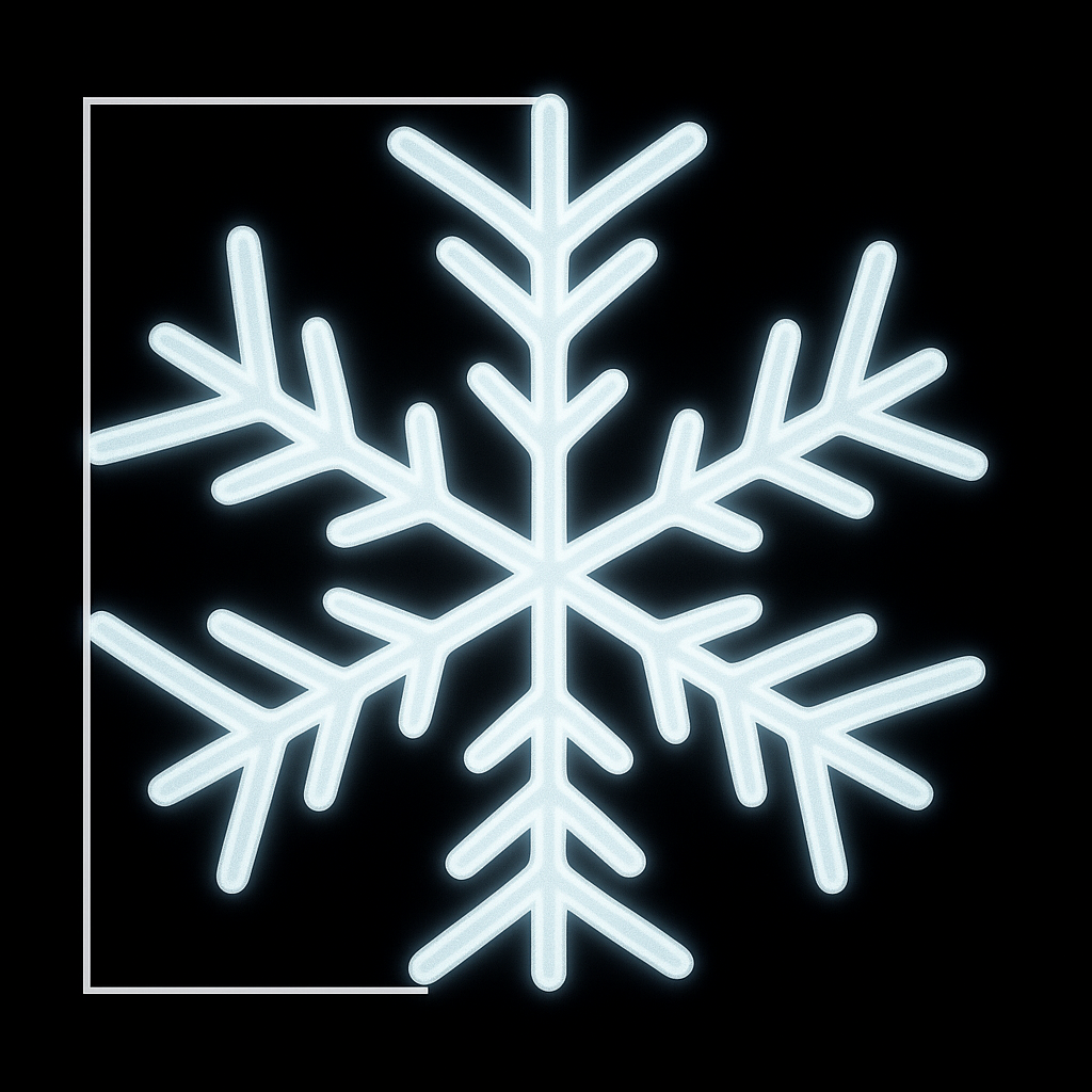 Festive Snowflake 4' (122cm)
