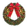 Classic Christmas Pre-Decorated Wreaths