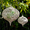 14" Champagne Glitter Onion Cage, (350mm)