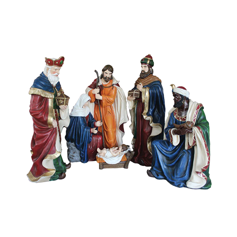 Fiberglass Nativity Scene