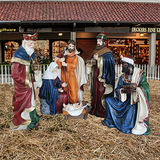 Fiberglass Nativity Scene