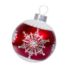 LED Lit Snowflake Ornaments