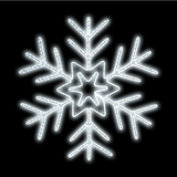 Ropelight Radiant Snowflake