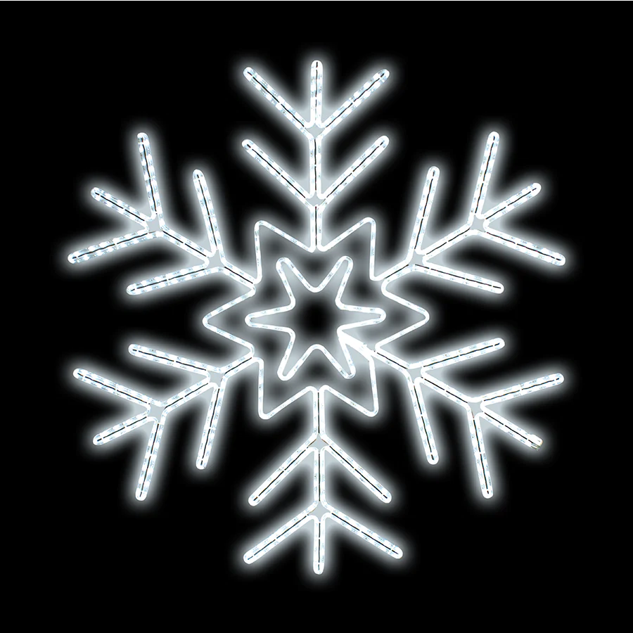 Ropelight Radiant Snowflake