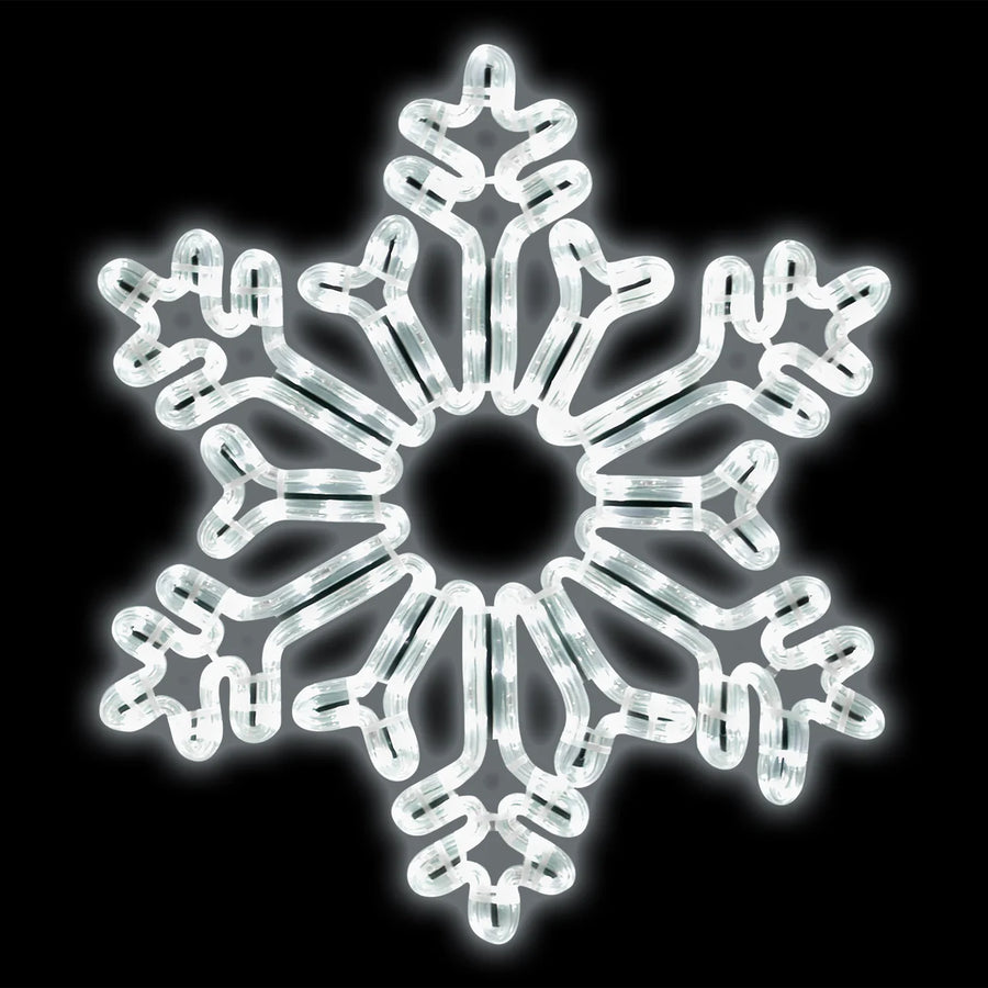 Ropelight Crystal Snowflake