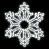 Ropelight Crystal Snowflake