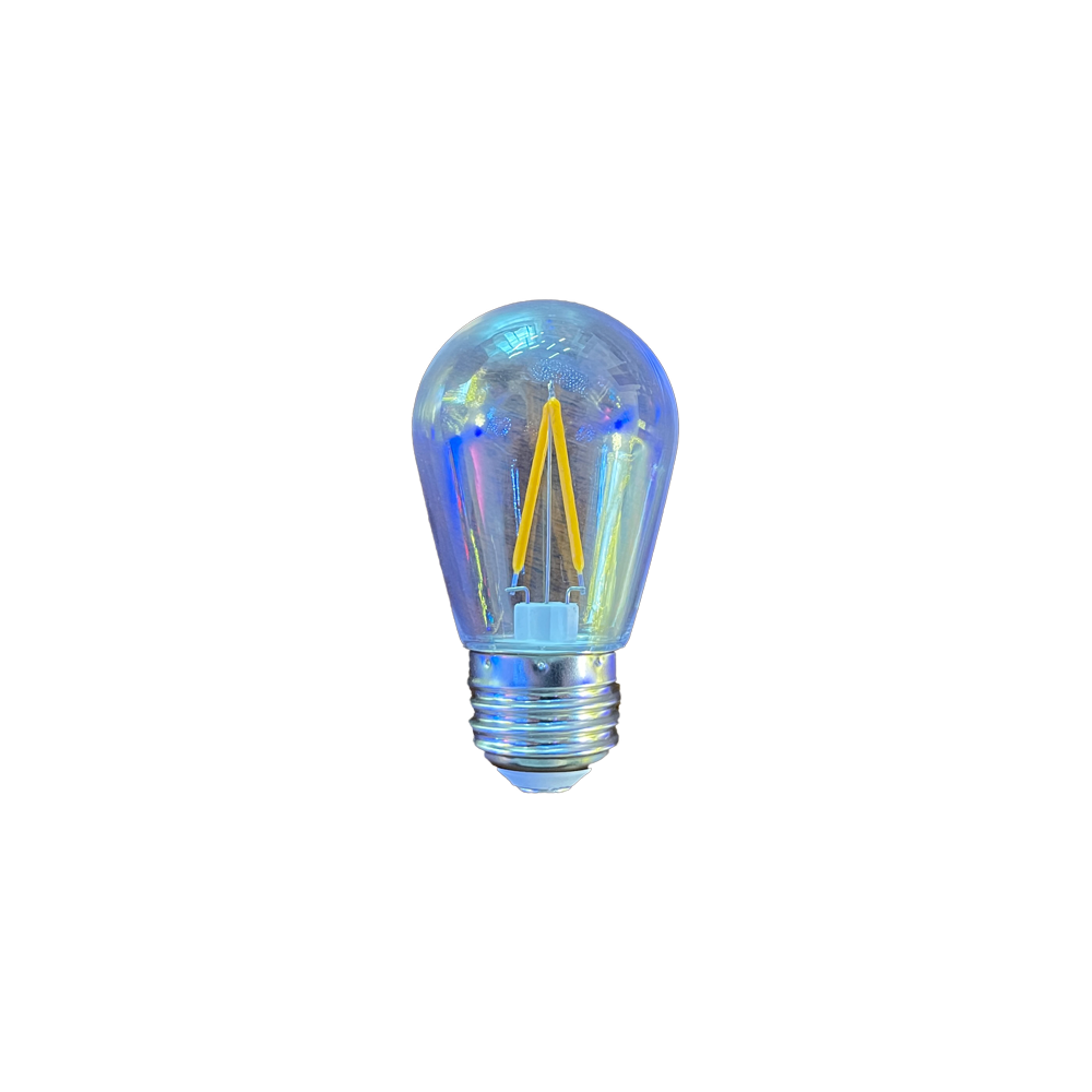 Small Vintage LED Plastic Bulb (2Watt) Edison Style