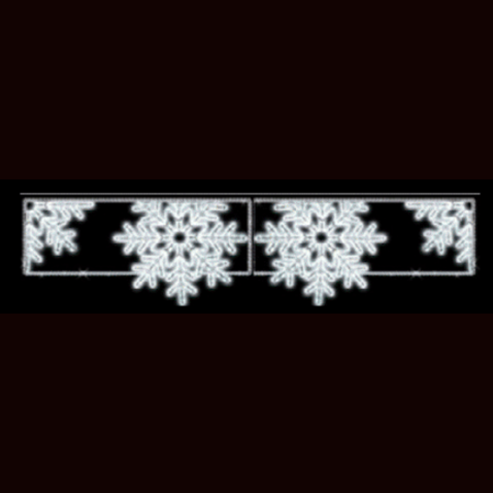 SnowFlake Window Skyline