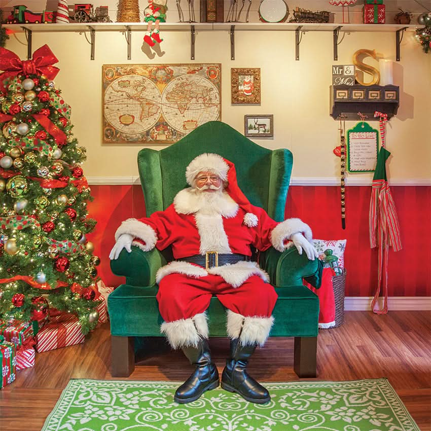 Wing Back Santa Chairs