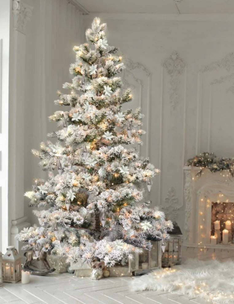 Frosted Western Pine Tree Collection