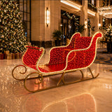 Illuminated Santa Sleigh