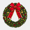 Classic Christmas Pre-Decorated Wreaths