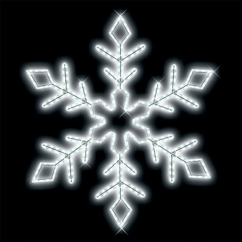 Ropelight Branch Snowflake