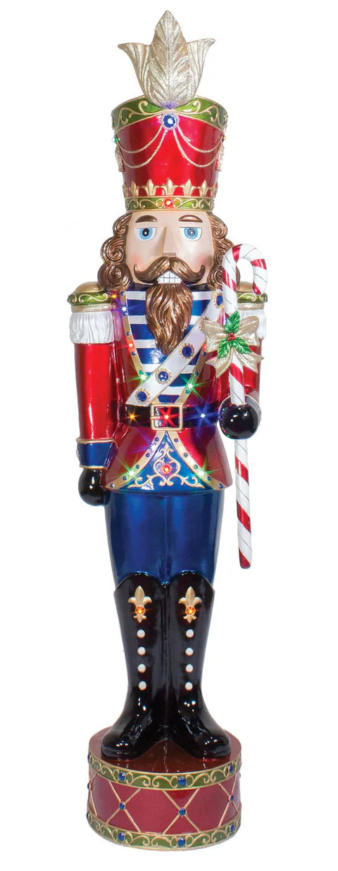 Lit Jeweled Nutcrackers