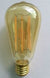 Vintage Bulbs - Large Amber Tinted 4 LEDS Edison Style
