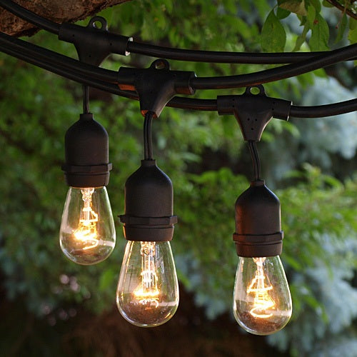 Patio Lighting - Suspended socket