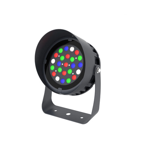 Wireless RGB LED Wall Washer (Round Light)