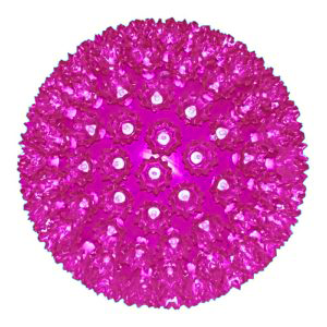 10" Pink LED Sphere