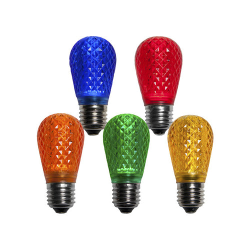 T50 LED FACETED CARNIVAL BULB