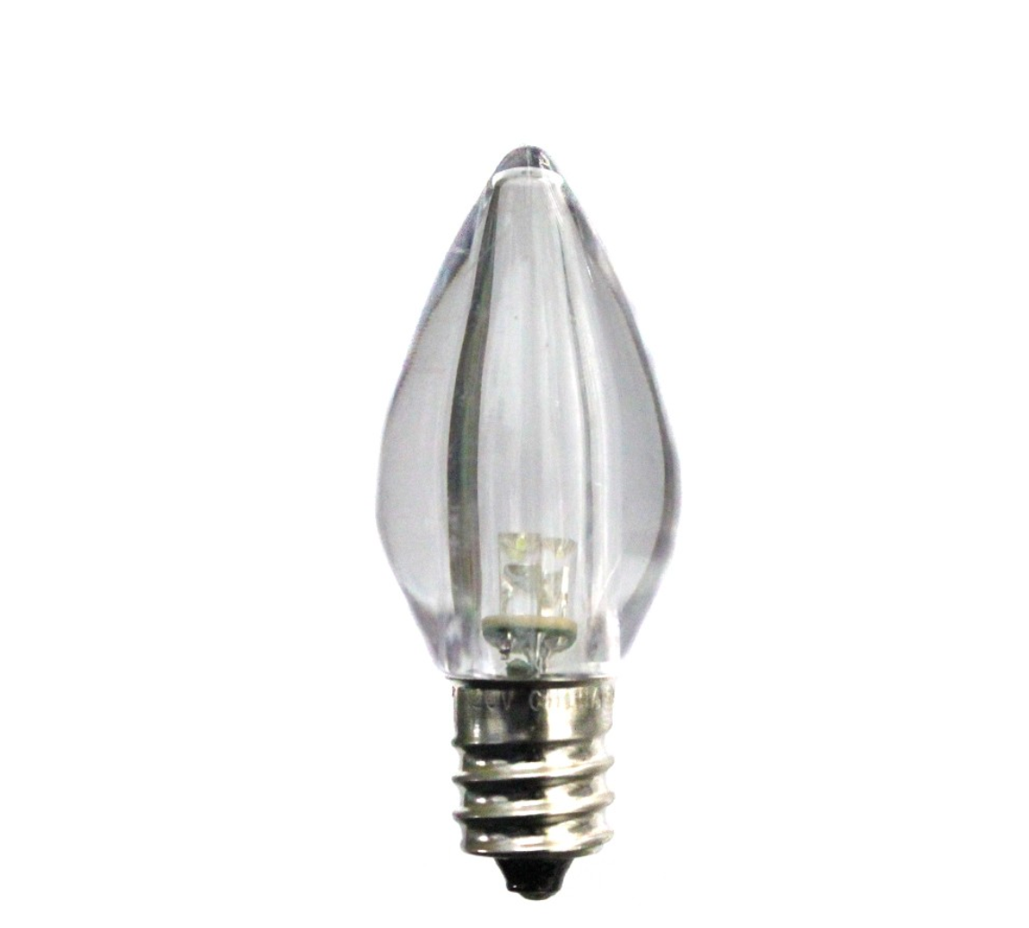 C7 LED Smooth Bulb (25-Pack)