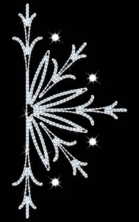 Half Snowflake 5.5' (170cm x 85cm)