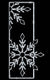 Snowflake Window, LED 8' Pole Mount
